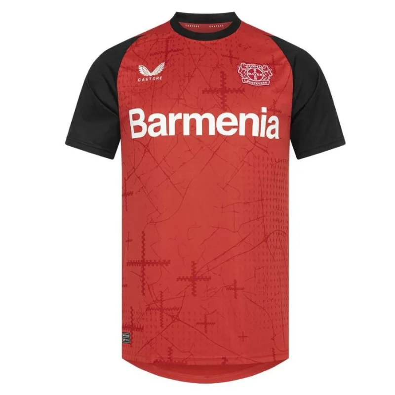 Maillot de domicile enfant du Bayer Leverkusen 2024/25 - Rouge