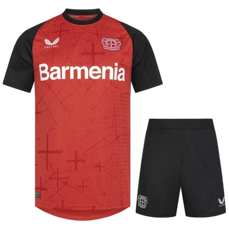 Maillot de domicile enfant du Bayer Leverkusen 2024/25 - Rouge
