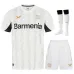 Maillot d'extérieur enfant du Bayer Leverkusen 2024/25 - Blanc
