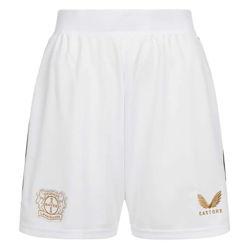 Maillot d'extérieur enfant du Bayer Leverkusen 2024/25 - Blanc