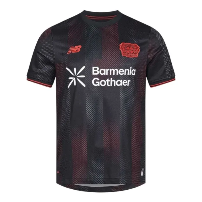 Bayer Leverkusen 2025/26 Home Kids' Jersey - Black