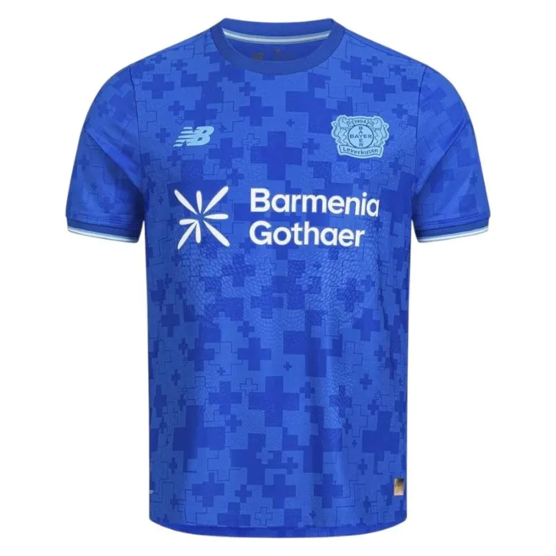 Bayer Leverkusen 2025/26 Third Kids' Kit - Blue