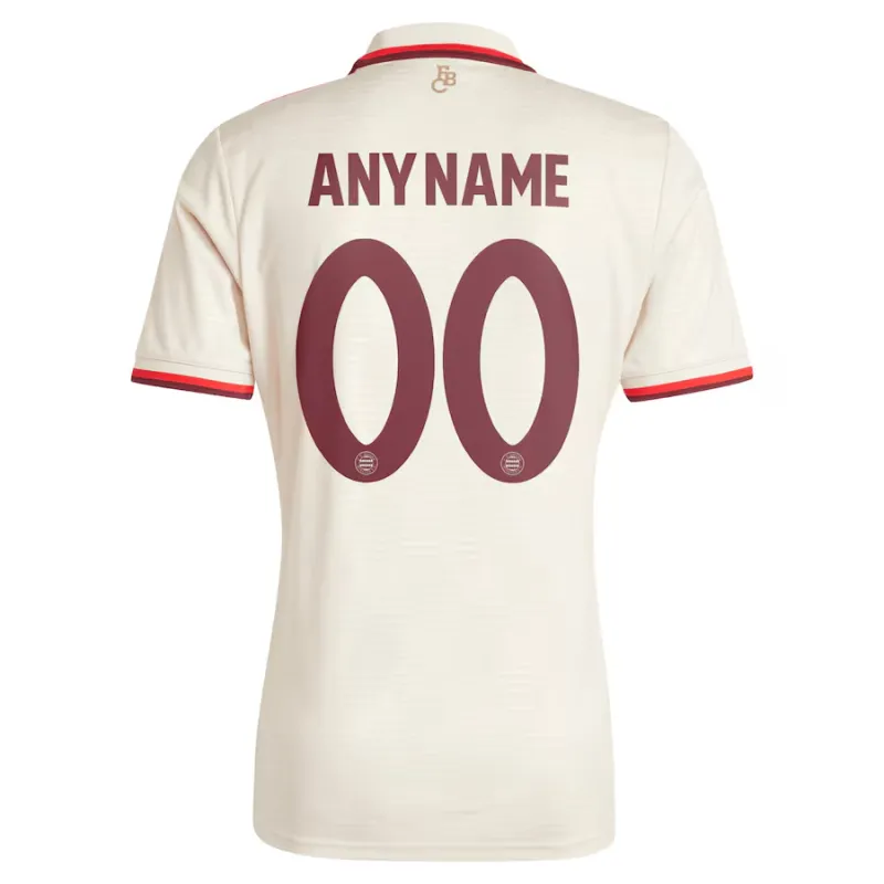 Bayern Munich 2024/25 Camiseta Tercera Auténtica - Crema