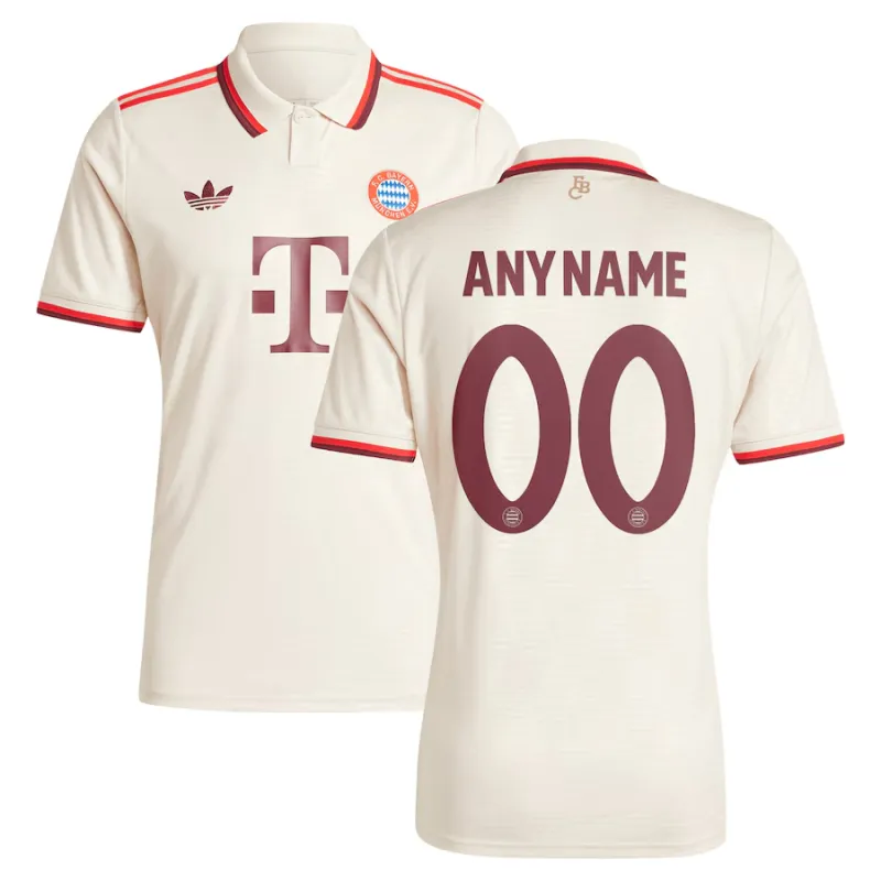 Bayern Munich 2024/25 Camiseta Tercera Auténtica - Crema