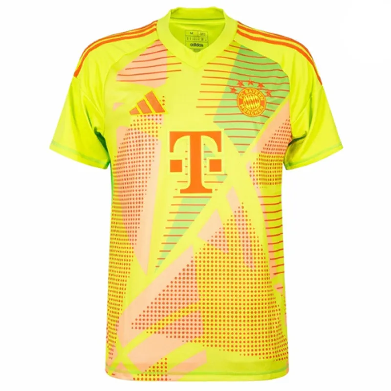 Bayern Munich 2024/25 maillot de gardien de but, jaune