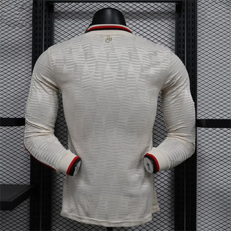 Maillot à manches longues édition joueur de visite du Bayern Munich 2024/25 - Blanc crème
