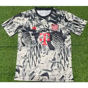 Abbigliamento edizione speciale della Bayern Munich 2024/25 - Nero e Bianco