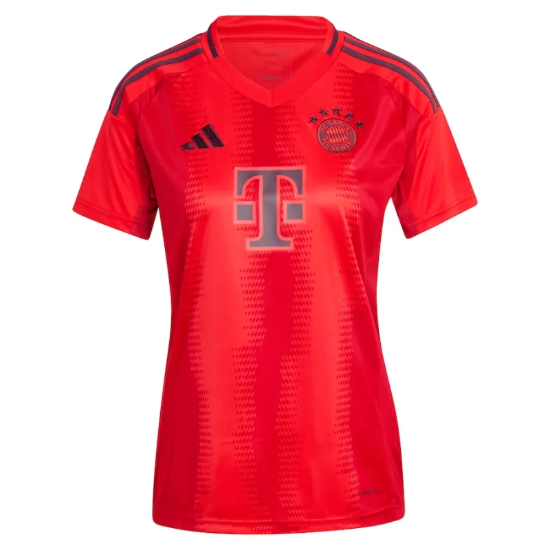 Équipement domicile des joueuses du Bayern Munich 2024/25 - Rouge