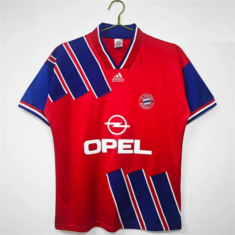 Jersey retro local del Bayern Munich 1993-95 - Rojo