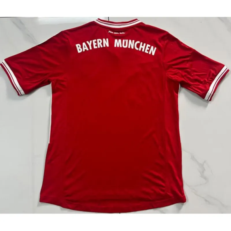 Maglia retro di casa della Bayern Munich 2013 - 2014 - Rosso