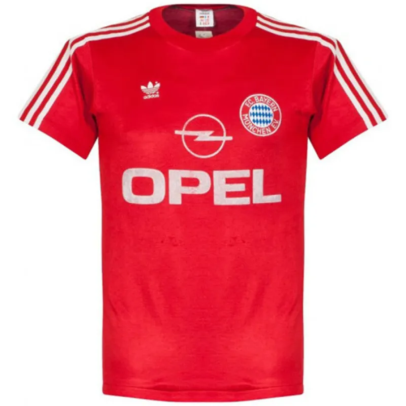Maillot rétro de domicile du Bayern Munich 1989 - 1991 - Rouge