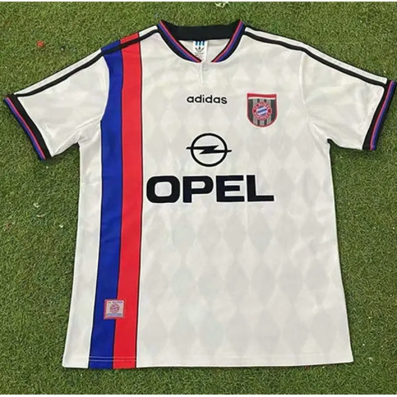 Maglia retro fuori casa della Bayern Munich 1995 - 1996 - Bianco