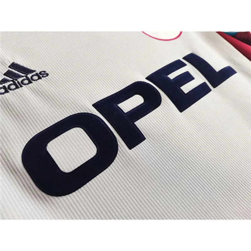 Maglia retro fuori casa della Bayern Munich 1998 - 1999 - Grigio e Bianco
