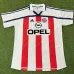 Maglia retro fuori casa della Bayern Munich 2000 - 2001 - Bianco e Rosso