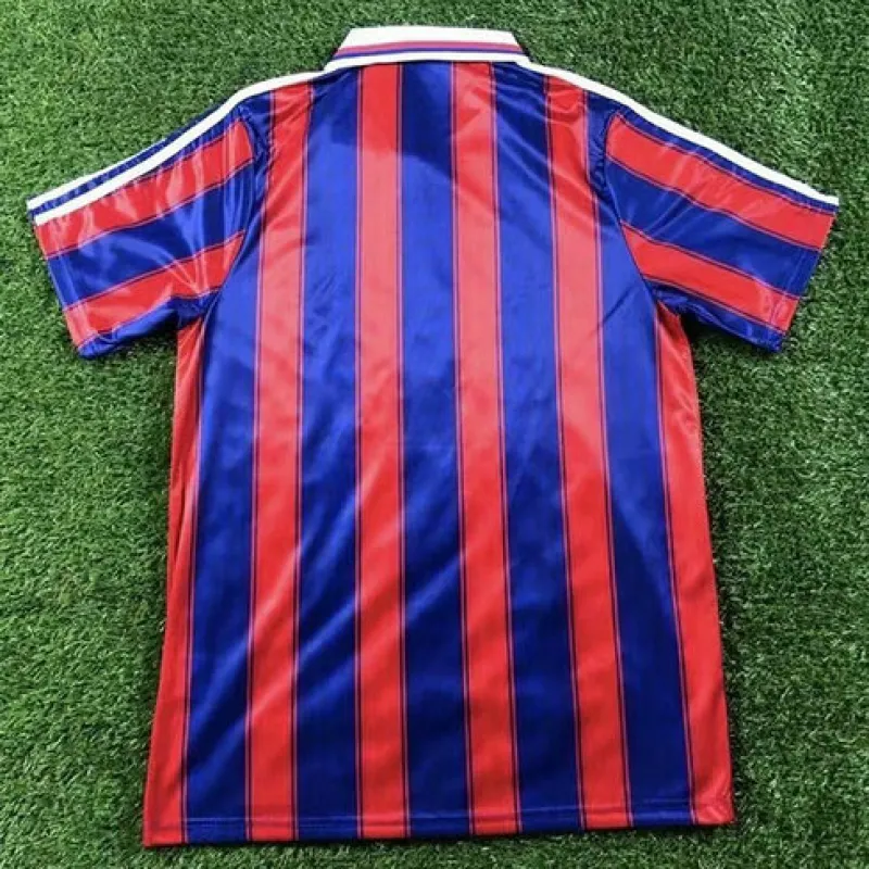 Jersey retro local del Bayern Munich 1995 - 1997 - Rojo y Azul