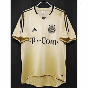 Bayern Munich 2004 - 2005 Away Retro Kit - Yellow