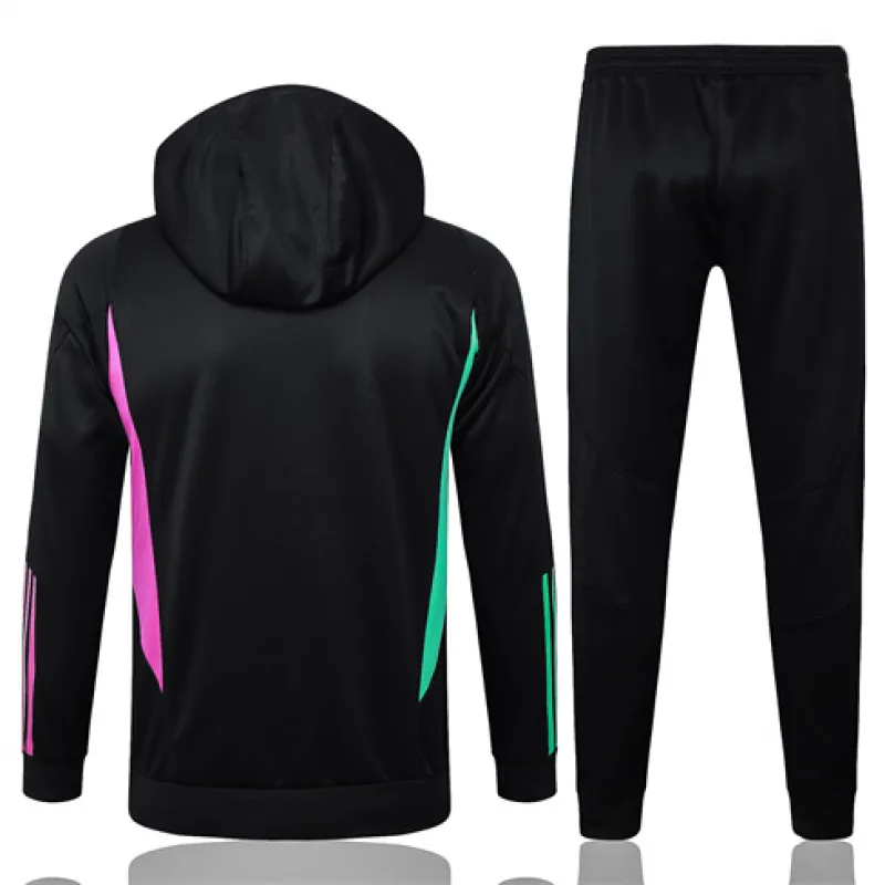 Bayern Munich Kids' 2024/2025 Hooded Tracksuit - Black
