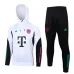 Vêtements de sport à capuche pour enfants du Bayern Munich 2024/2025 - Blanc