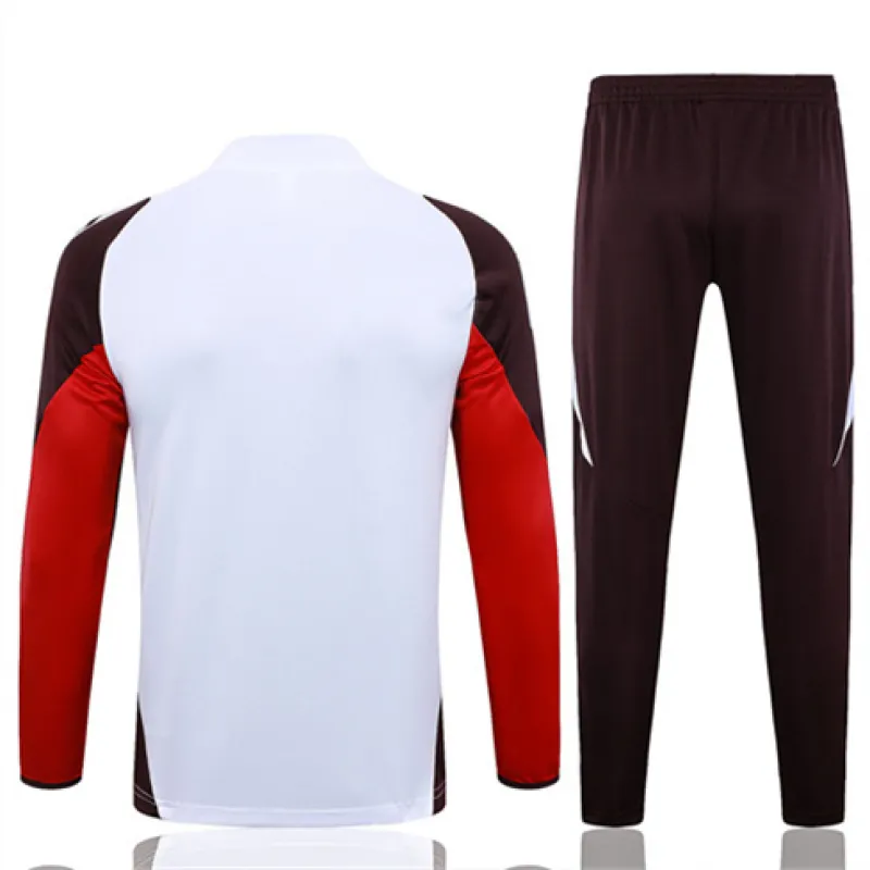 Veste de sport blanche du Bayern Munich 2024/2025
