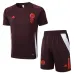 Maglia e shorts da allenamento marroni della Bayern Munich 2024/25