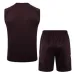 Gilet e shorts da allenamento marroni della Bayern Munich 2024/25
