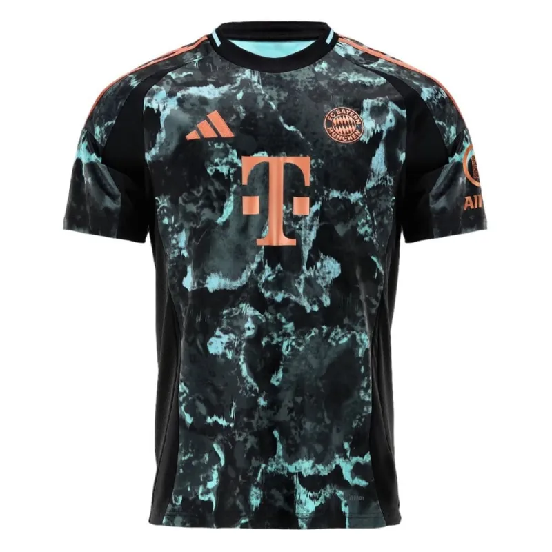 Maillot d'extérieur du FC Bayern Munich 2024/25 - Version joueur, Noir