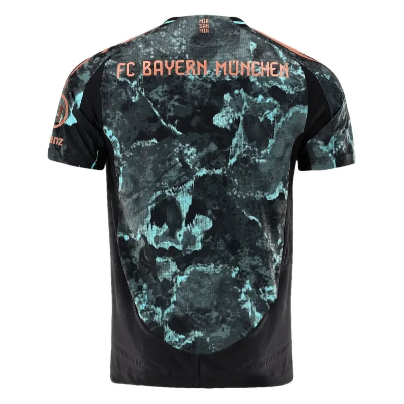 Maillot d'extérieur du FC Bayern Munich 2024/25 - Version joueur, Noir