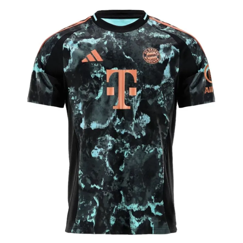 Maillot d'extérieur pour enfants du FC Bayern Munich 2024/25 - Version joueur, Noir