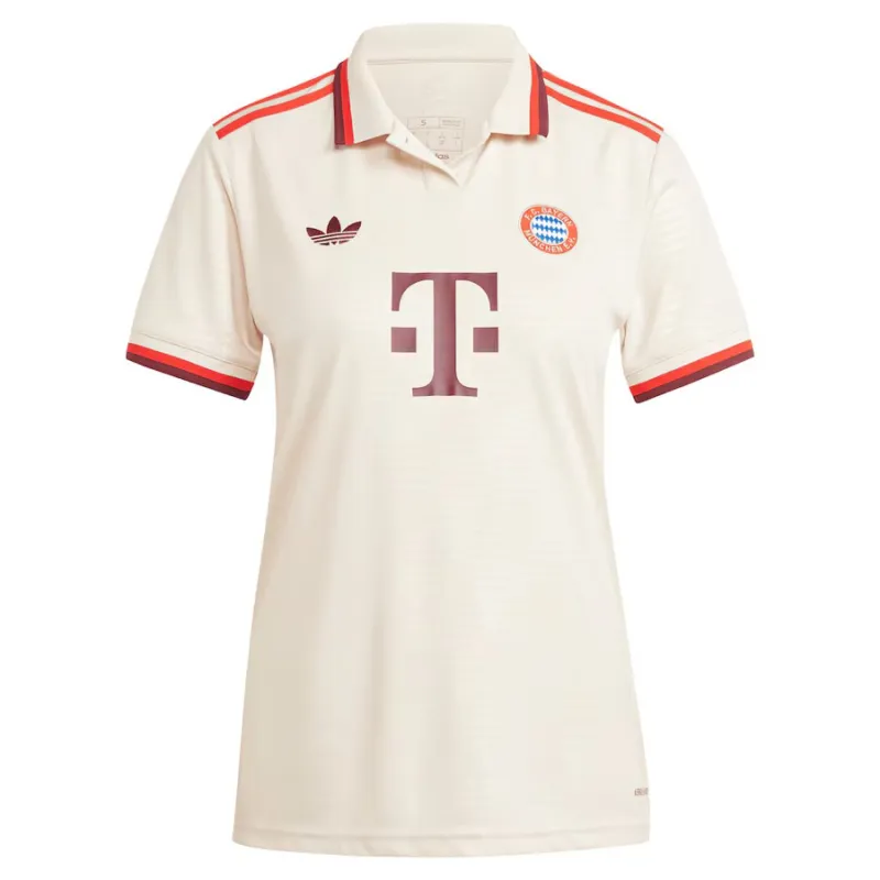 Maillot du Tiers Bayern Munich 2024/25 Féminin - Version Supporter (Crème)