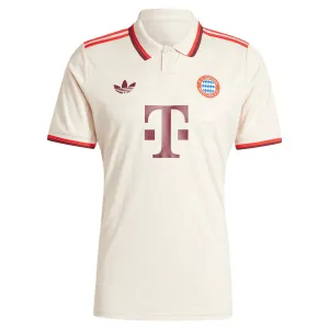 Kinder-Trikot Nr. 3 von Bayern München 2024/25 - Fan-Version (Creme)