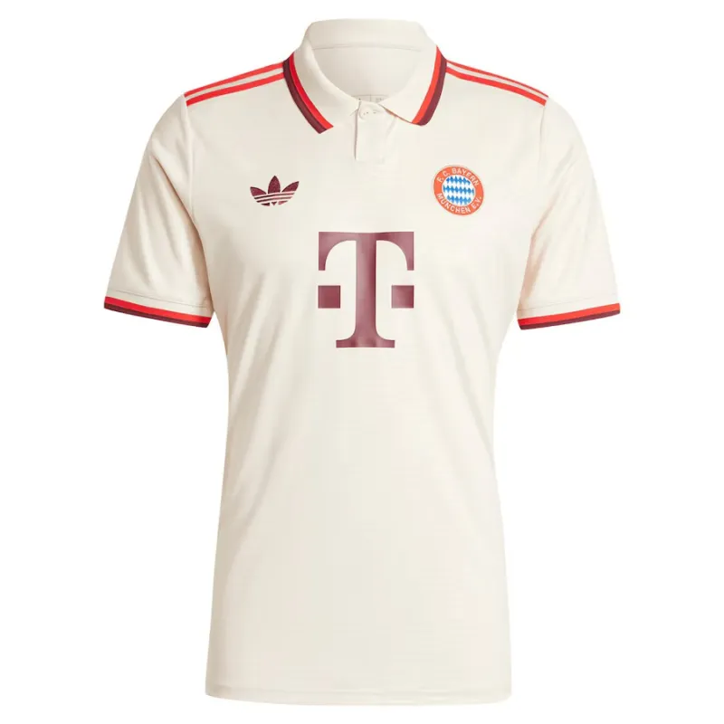 Kit du Tiers Junior Bayern Munich 2024/25 - Version Supporter (Crème)