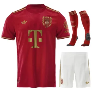 Bayern München 125-jähriges Jubiläum - Fan-Version Kit (Rot)