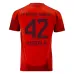 Kit Domicile Junior Bayern Munich 2024/25 avec Musiala - Version Supporter (Rouge)