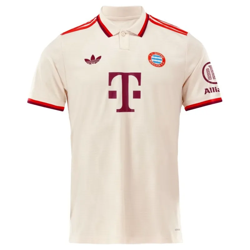 Kinder-Drittes Trikot-Set von Bayern München 2024/25 - Fan-Version (Creme, Kane)