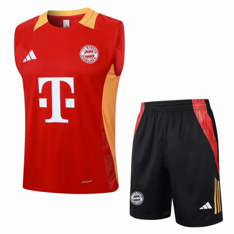 Jeu de SHORT du FC Bayern Munich 2024/25 - Rouge vif