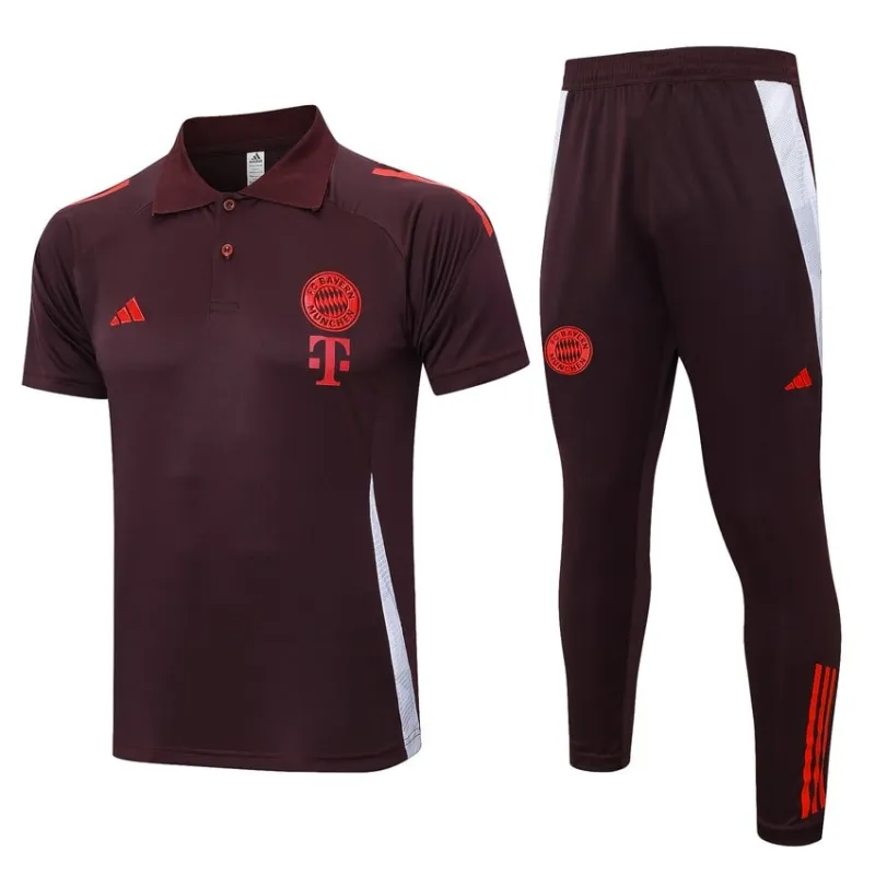 Jeu de SURVETEMENT POLO du FC Bayern Munich 2024/25 - Bourdeaux