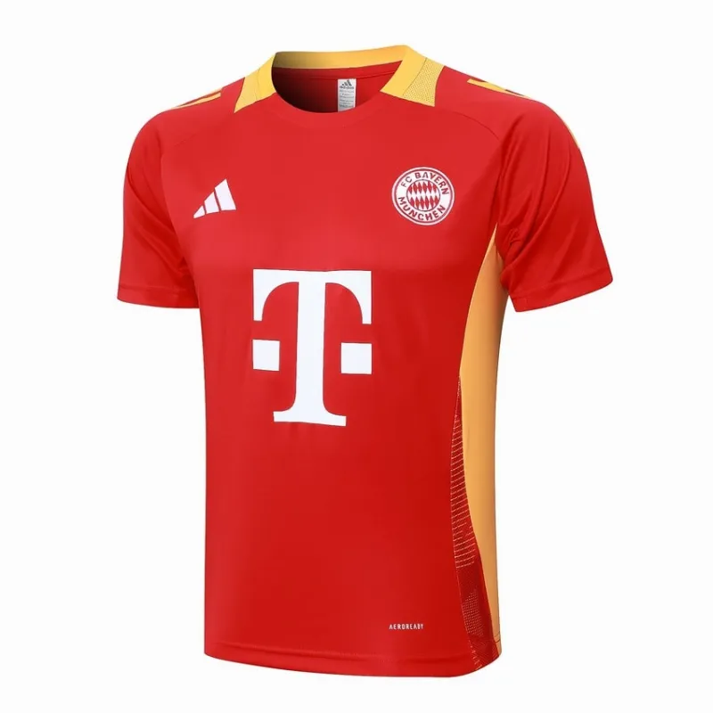 Jeu de SURVETEMENT POLO du FC Bayern Munich 2024/25 - Rouge vif
