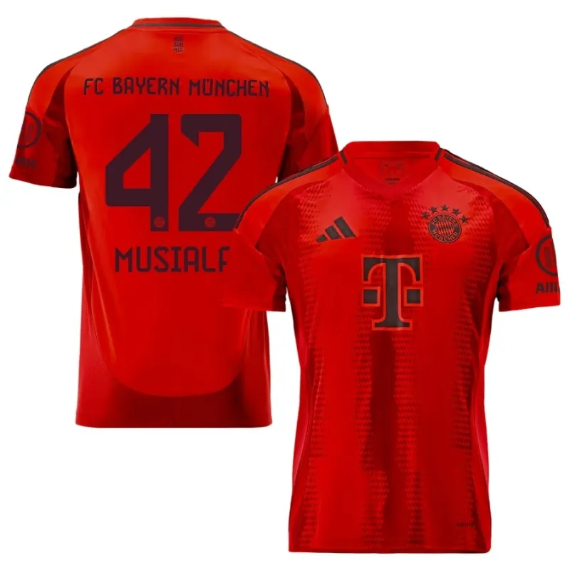 MUSIALA Bayern Munich 2024/25 Maillot Domicile - Rouge