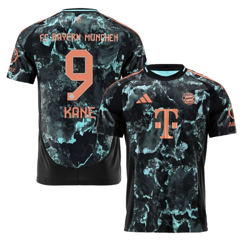 KANE Bayern Munich 2024/25 Maillot Extérieur - Noir