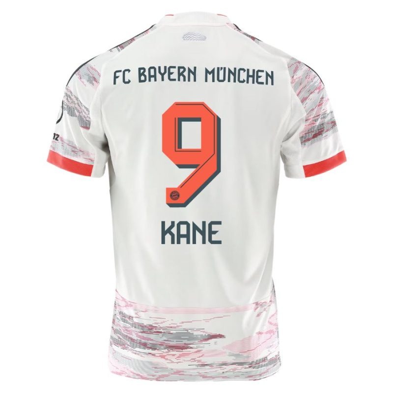 Camisa de visita Bayern Munich KANE 2025/26 - Blanco