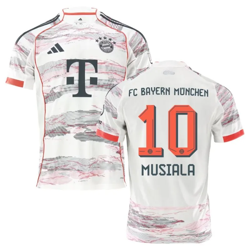 Maglia trasferta Bayern Munich MUSIALA 2025/26 - Bianca