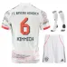 Kit per bambini KIMMICH Bayern Munich 2025/26 trasferta - Bianca