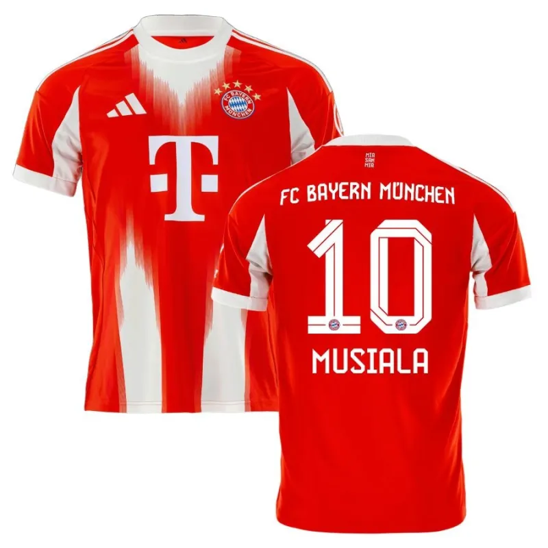 Bayern Monaco MUSIALA 2025/26 Maglia di casa - Rosso