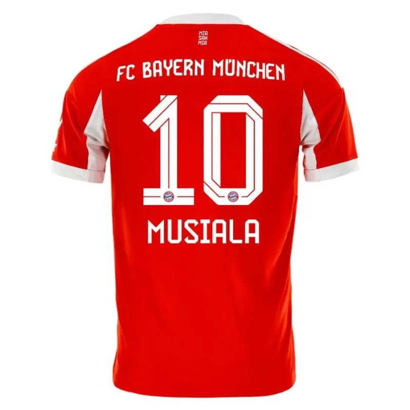 Bayern Monaco MUSIALA Bambini 2025/26 Kit di casa - Rosso