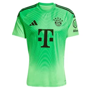 Bayern Munich 2025/26 Goalkeeper Kids' Jersey - Green