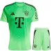 Maglia e shorts del portiere per bambini del Bayern Munich 2025/26 - Verde
