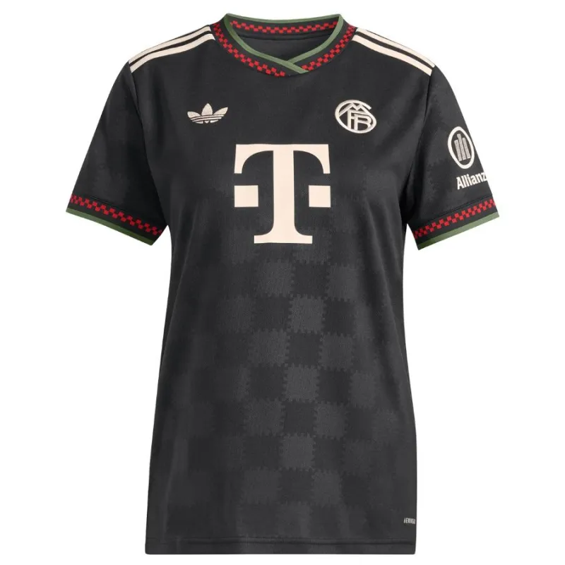 Bayern München 2025/26 Third Women's Kit - Black