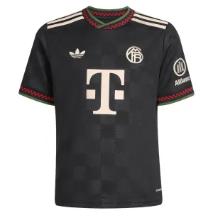 Maillot tertiaire pour enfants du Bayern Munich 2025/26 - Noir