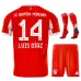 Bayern Múnich LUIS DIAZ Conjunto Infantil Local 2025/26 - Rojo