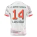Bayern Múnich LUIS DIAZ Conjunto Infantil Camiseta de Visitante 2025/26 - Blanco